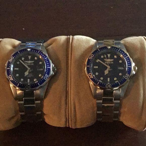 Two invicta watches. One # 8935 the other 9204.